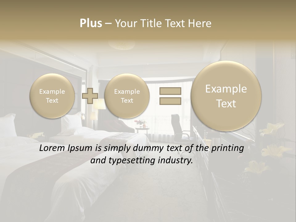 Relax Carpet Pillow PowerPoint Template