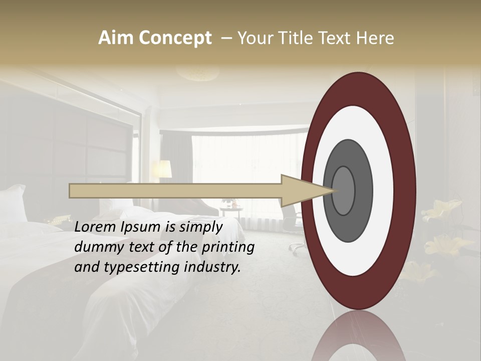 Relax Carpet Pillow PowerPoint Template