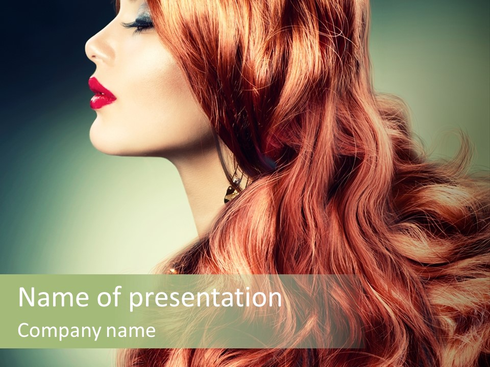 Perfect Style Haircut PowerPoint Template