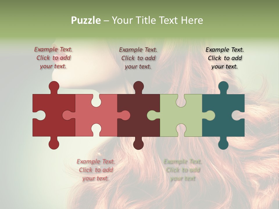 Perfect Style Haircut PowerPoint Template