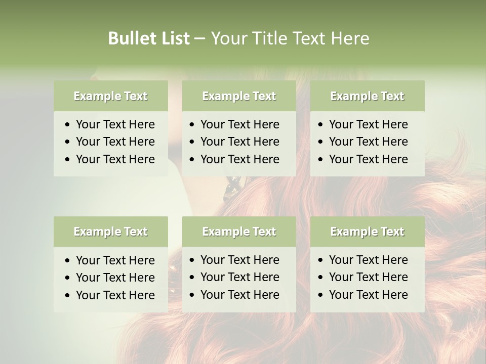 Perfect Style Haircut PowerPoint Template