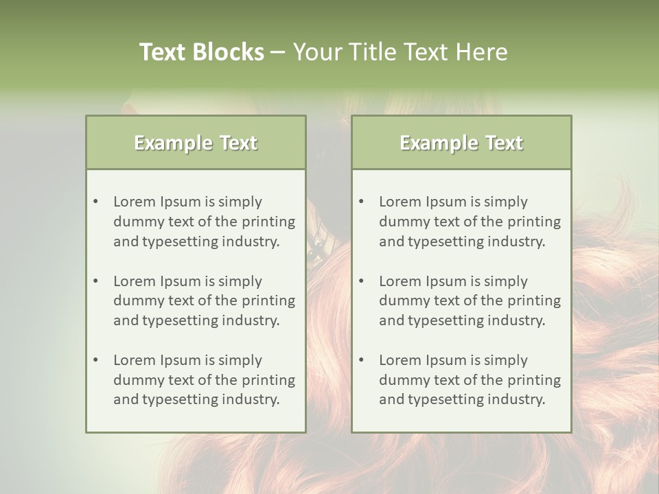 Perfect Style Haircut PowerPoint Template