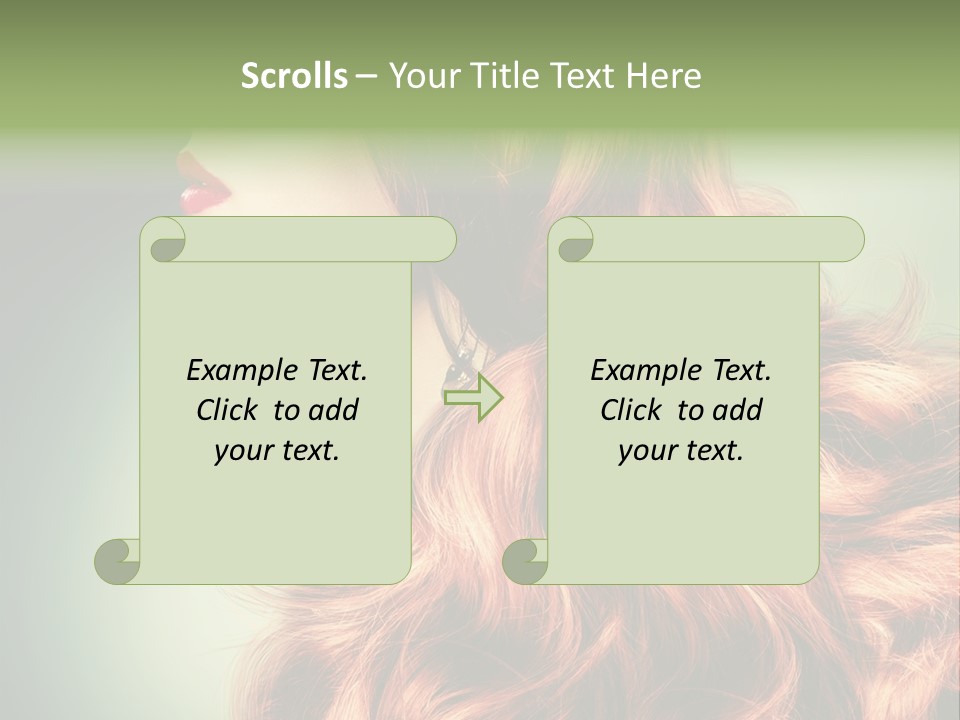 Perfect Style Haircut PowerPoint Template