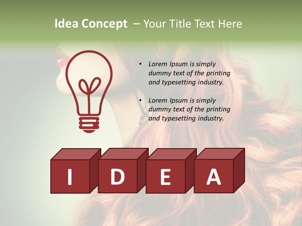 Perfect Style Haircut PowerPoint Template