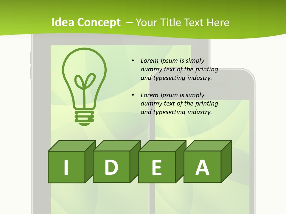 Portable Frame Multimedia PowerPoint Template
