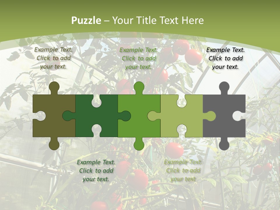 Yummy Healthy Plantation PowerPoint Template