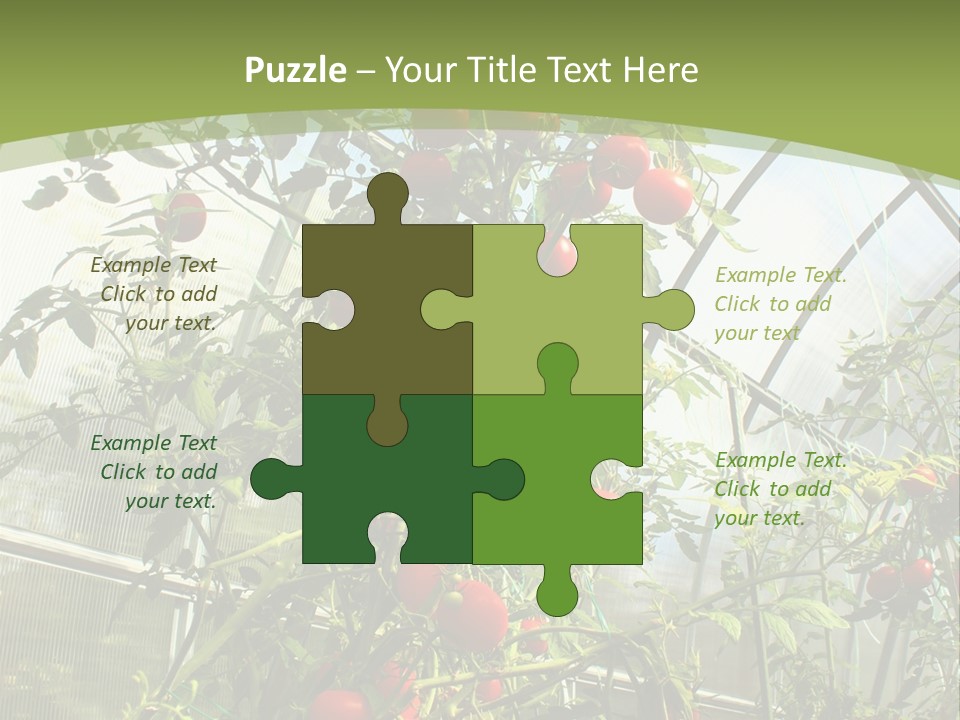 Yummy Healthy Plantation PowerPoint Template