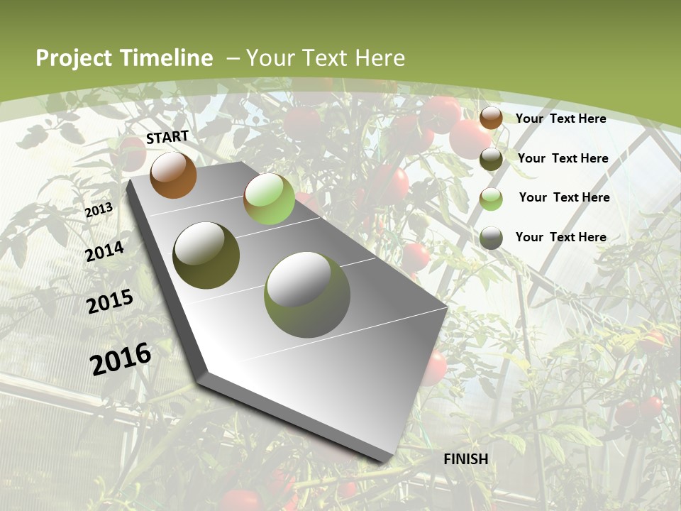 Yummy Healthy Plantation PowerPoint Template