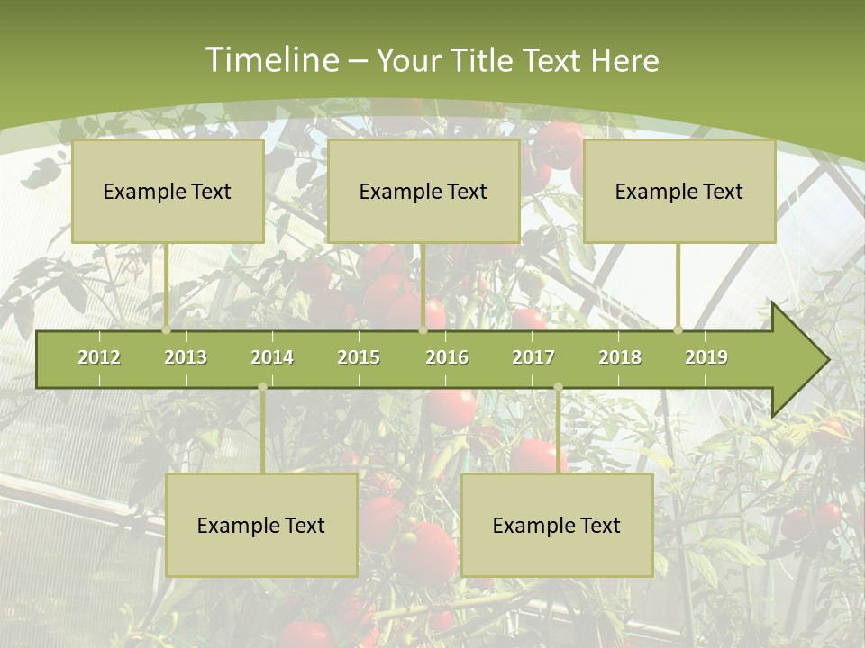 Yummy Healthy Plantation PowerPoint Template