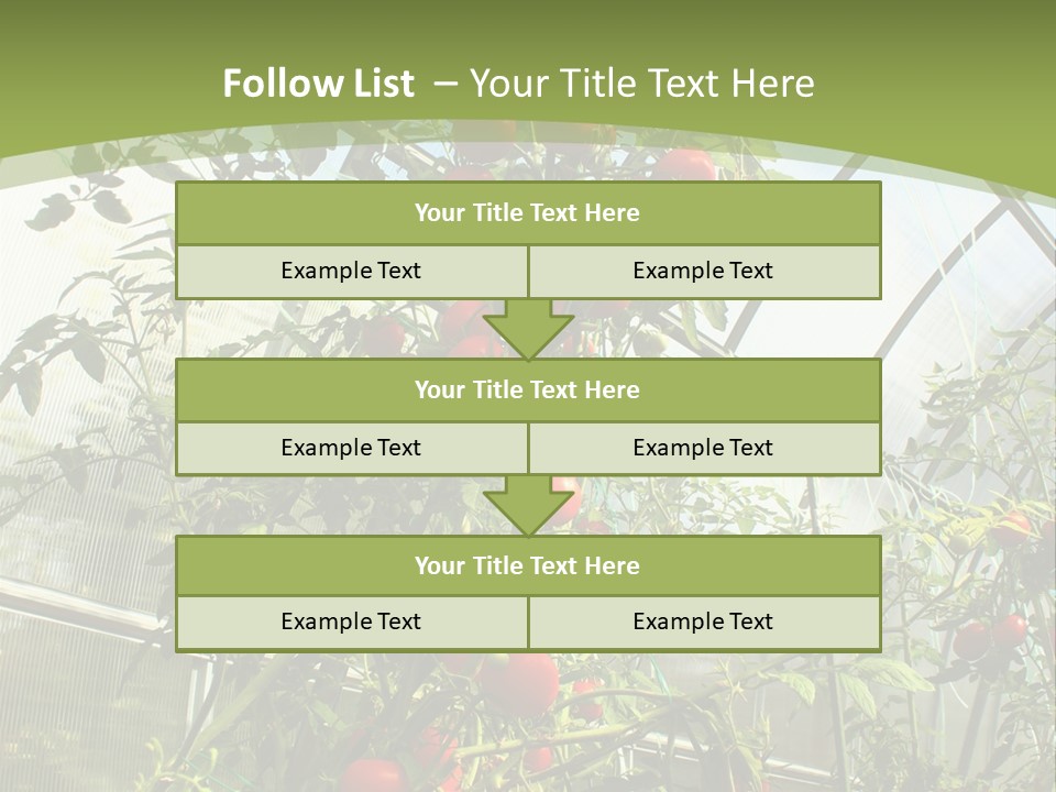 Yummy Healthy Plantation PowerPoint Template
