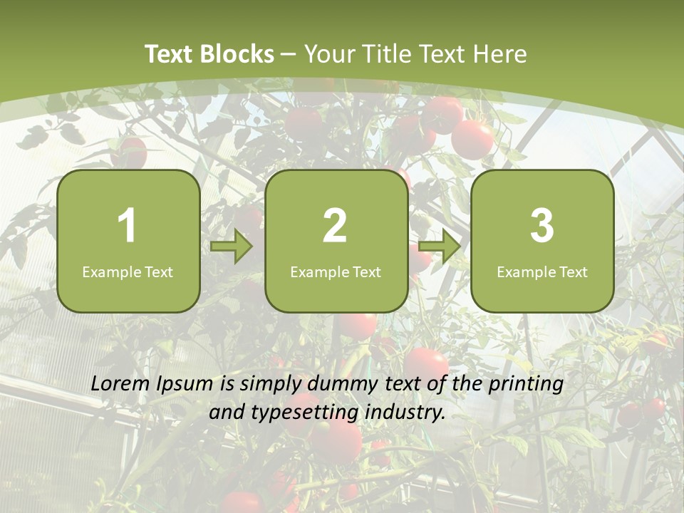 Yummy Healthy Plantation PowerPoint Template