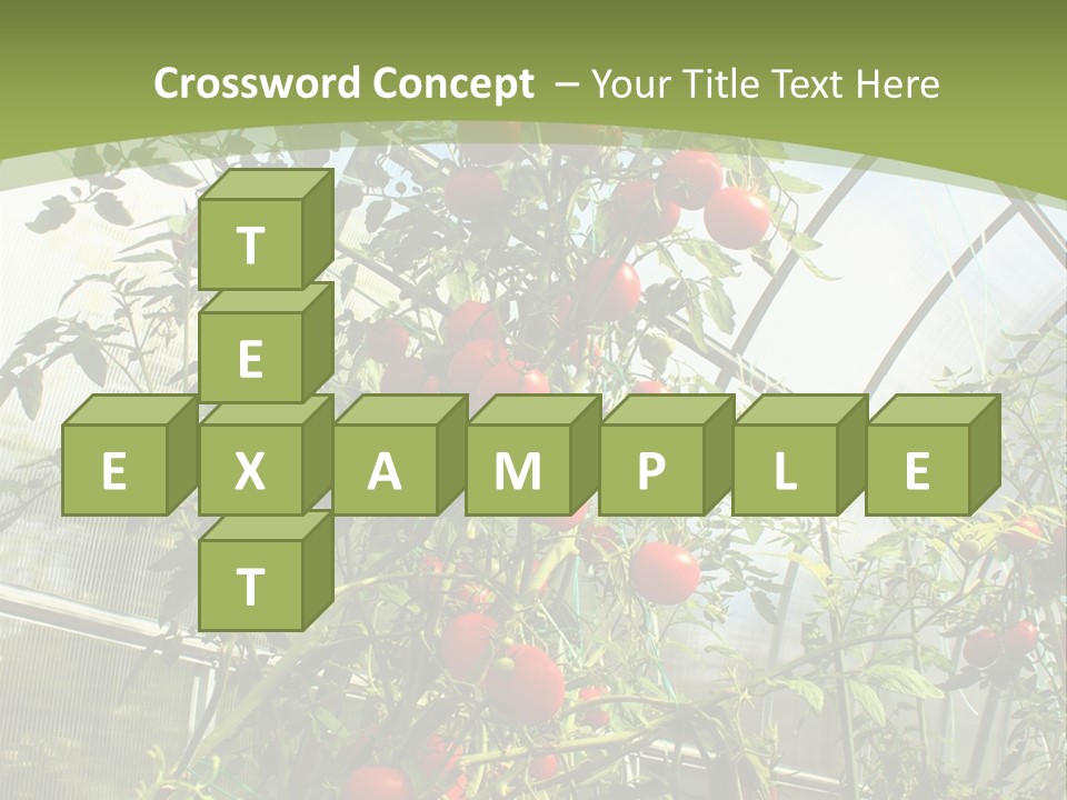 Yummy Healthy Plantation PowerPoint Template