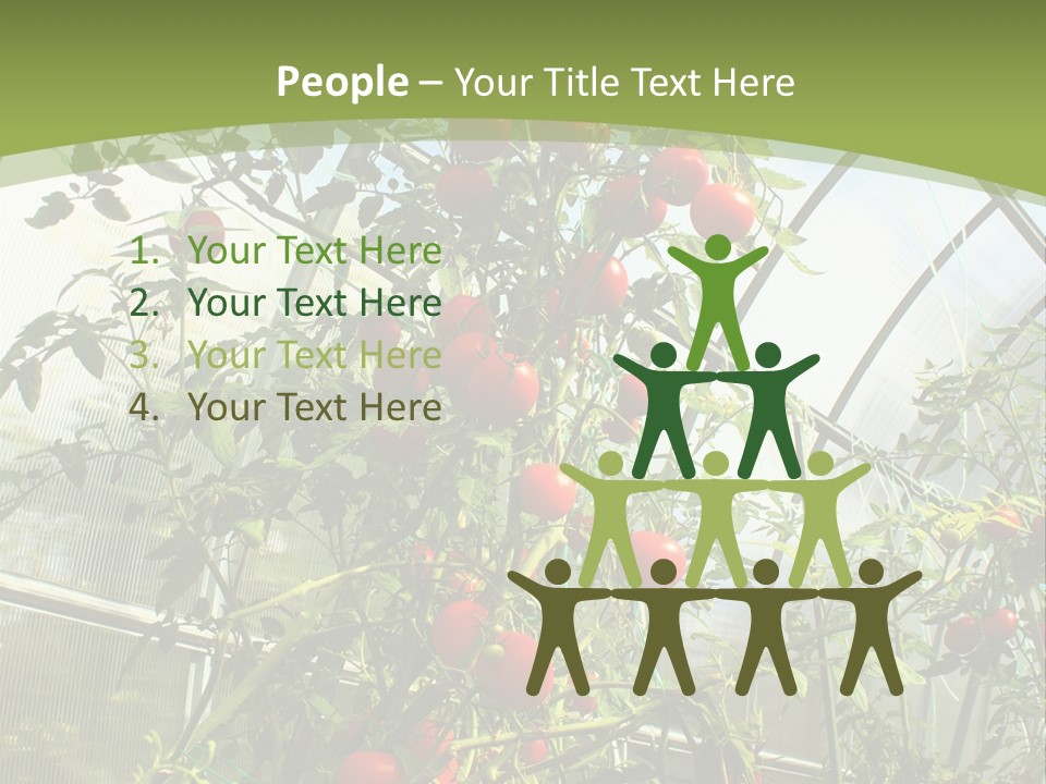 Yummy Healthy Plantation PowerPoint Template