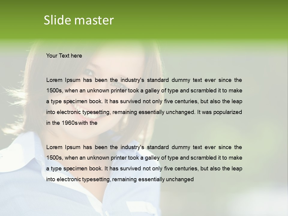 Lifestyle Beauty Business PowerPoint Template