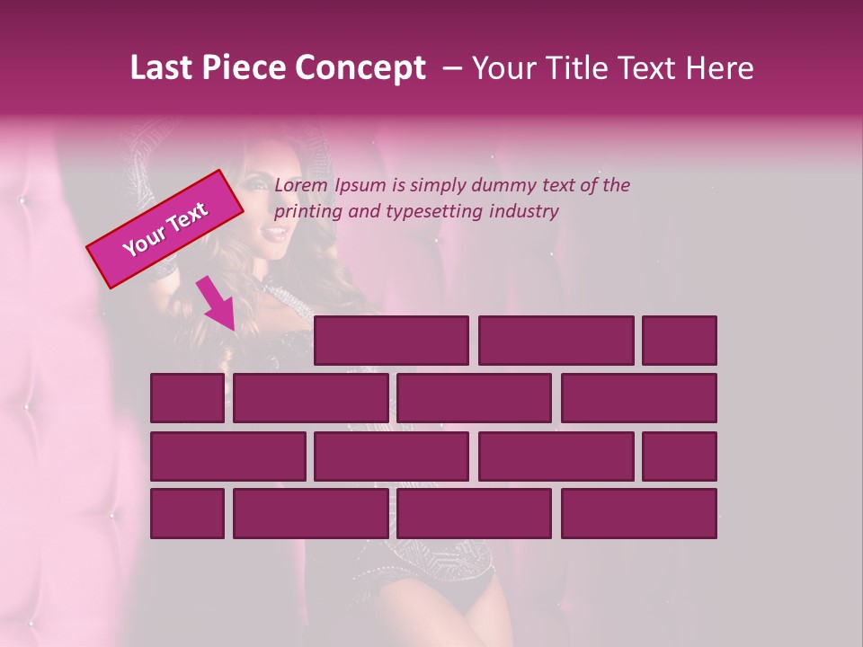 Seductive Healthy Hand PowerPoint Template