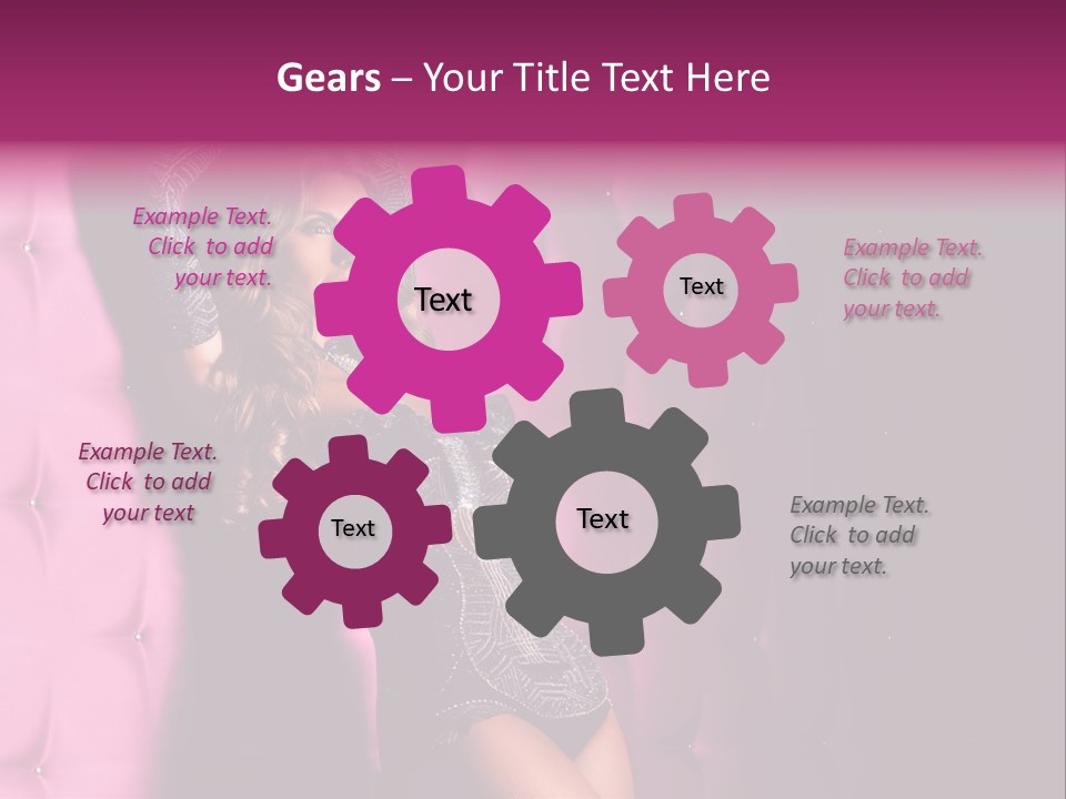 Seductive Healthy Hand PowerPoint Template