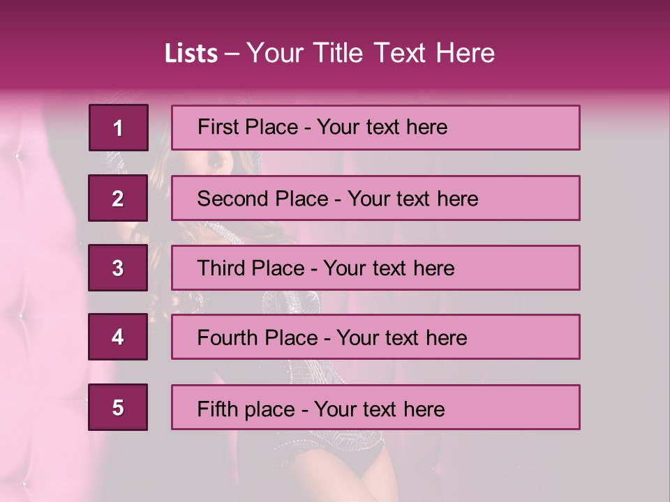 Seductive Healthy Hand PowerPoint Template