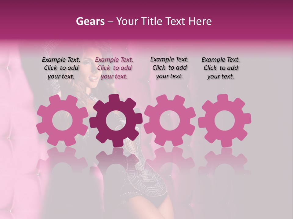 Seductive Healthy Hand PowerPoint Template