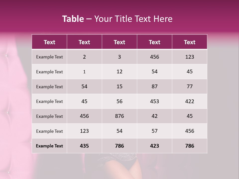 Seductive Healthy Hand PowerPoint Template