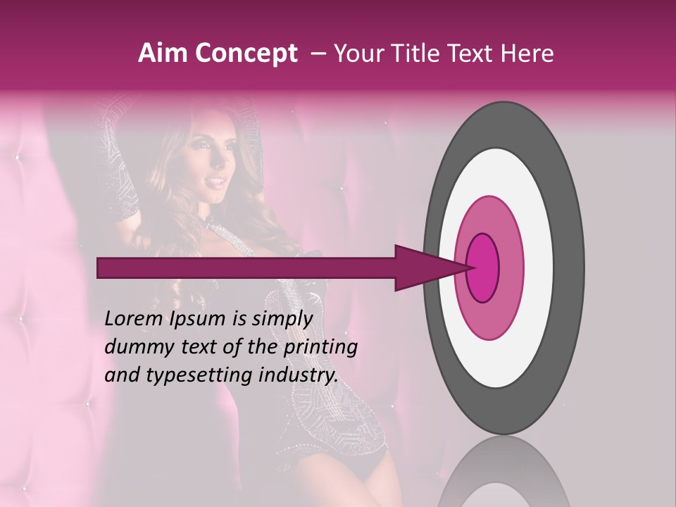 Seductive Healthy Hand PowerPoint Template