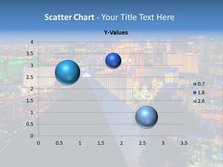 Strip Clouds Las Vegas PowerPoint Template