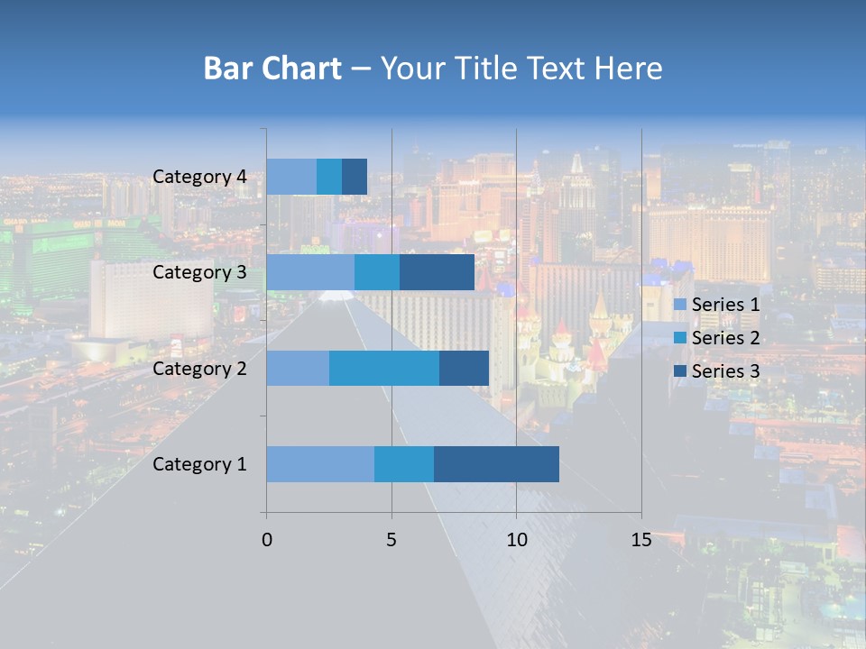 Strip Clouds Las Vegas PowerPoint Template