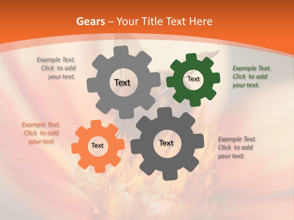 Flower Field Garden PowerPoint Template