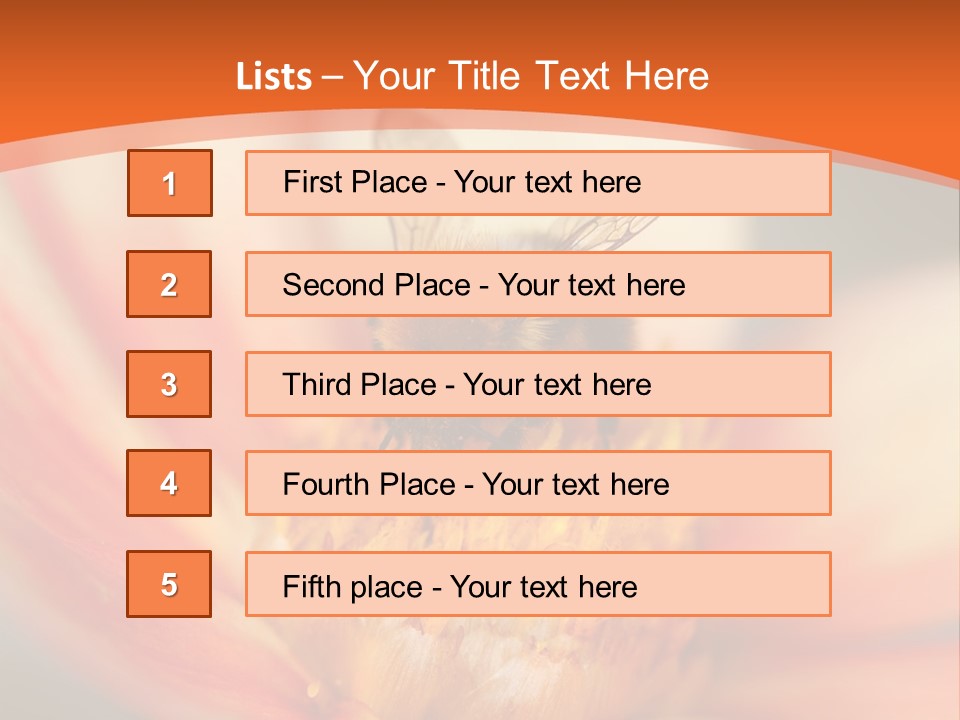 Flower Field Garden PowerPoint Template