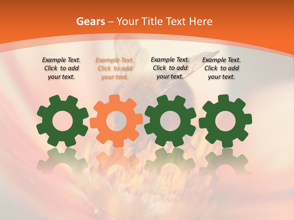 Flower Field Garden PowerPoint Template