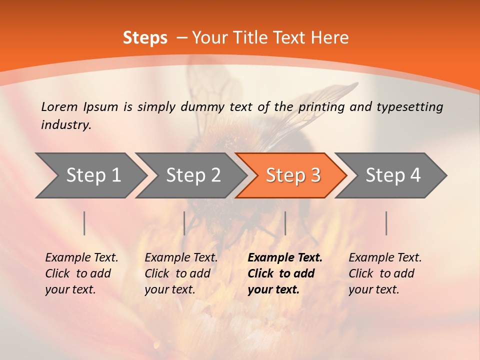 Flower Field Garden PowerPoint Template