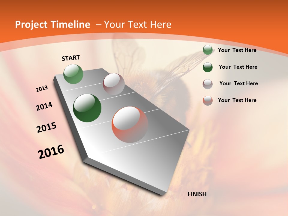 Flower Field Garden PowerPoint Template