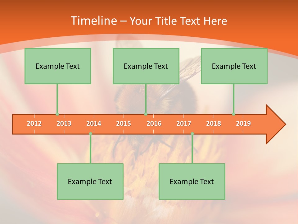 Flower Field Garden PowerPoint Template