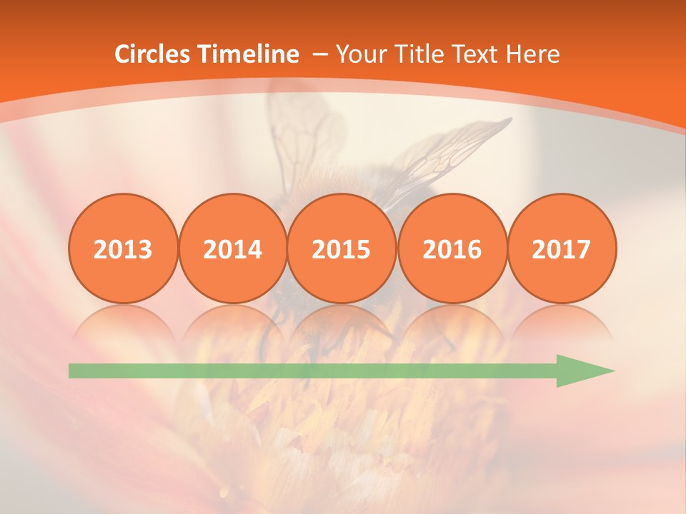 Flower Field Garden PowerPoint Template