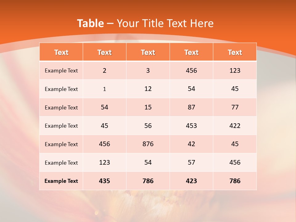 Flower Field Garden PowerPoint Template
