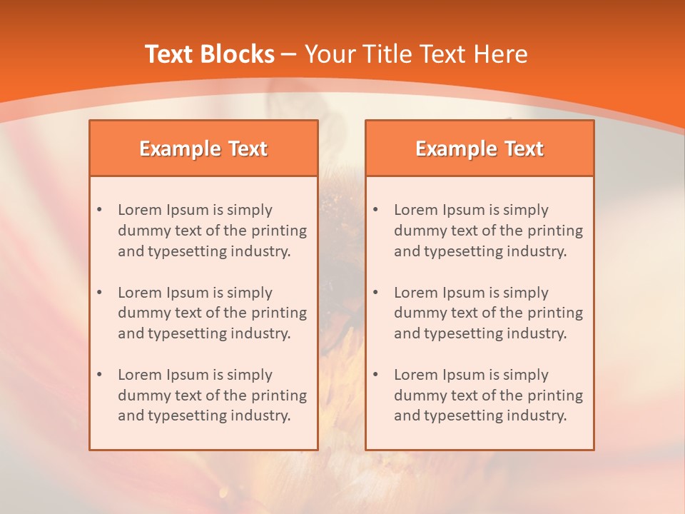 Flower Field Garden PowerPoint Template