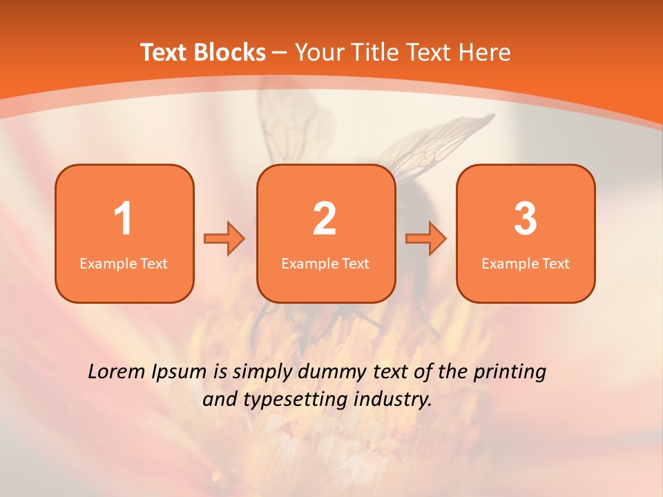 Flower Field Garden PowerPoint Template