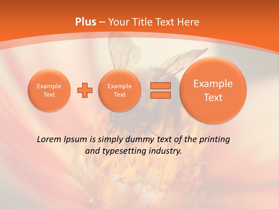 Flower Field Garden PowerPoint Template