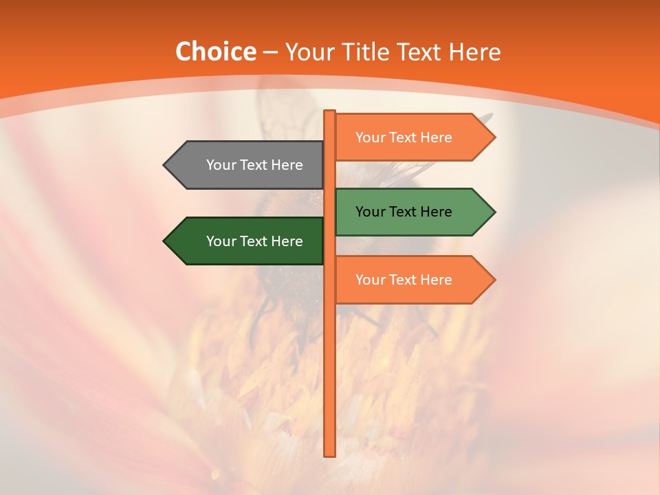 Flower Field Garden PowerPoint Template