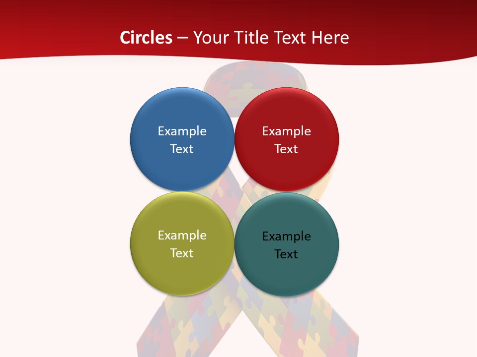 Clip Turquoise Graphic PowerPoint Template