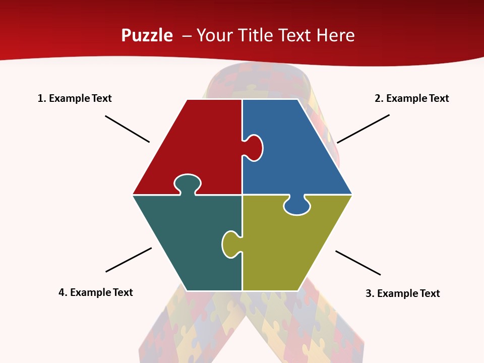 Clip Turquoise Graphic PowerPoint Template