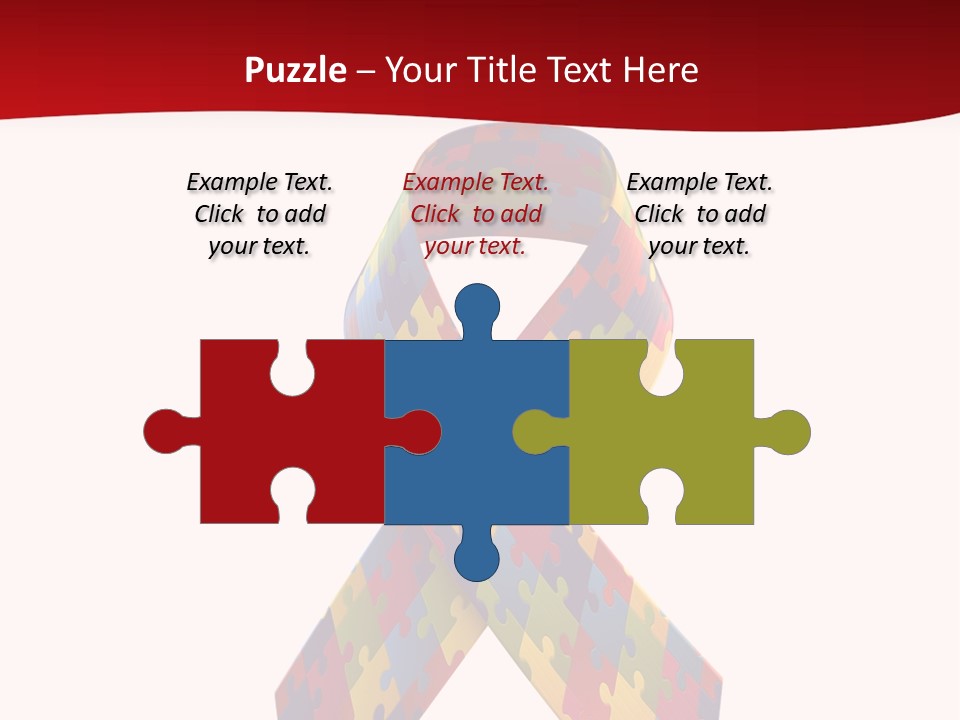 Clip Turquoise Graphic PowerPoint Template