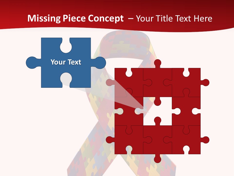 Clip Turquoise Graphic PowerPoint Template