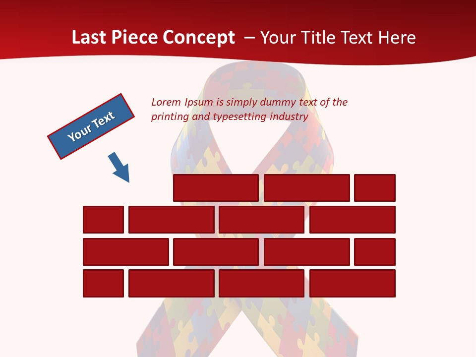 Clip Turquoise Graphic PowerPoint Template