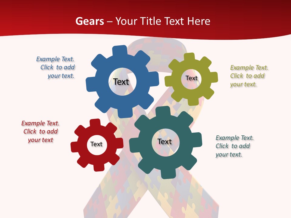 Clip Turquoise Graphic PowerPoint Template