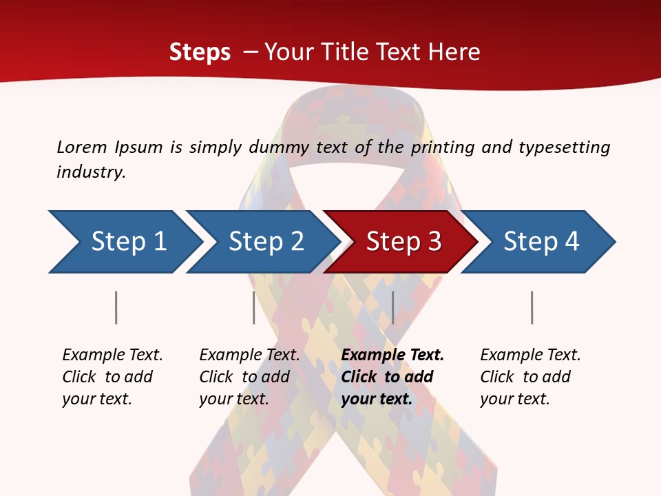 Clip Turquoise Graphic PowerPoint Template