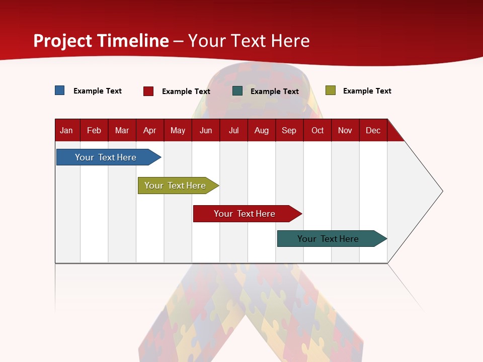 Clip Turquoise Graphic PowerPoint Template