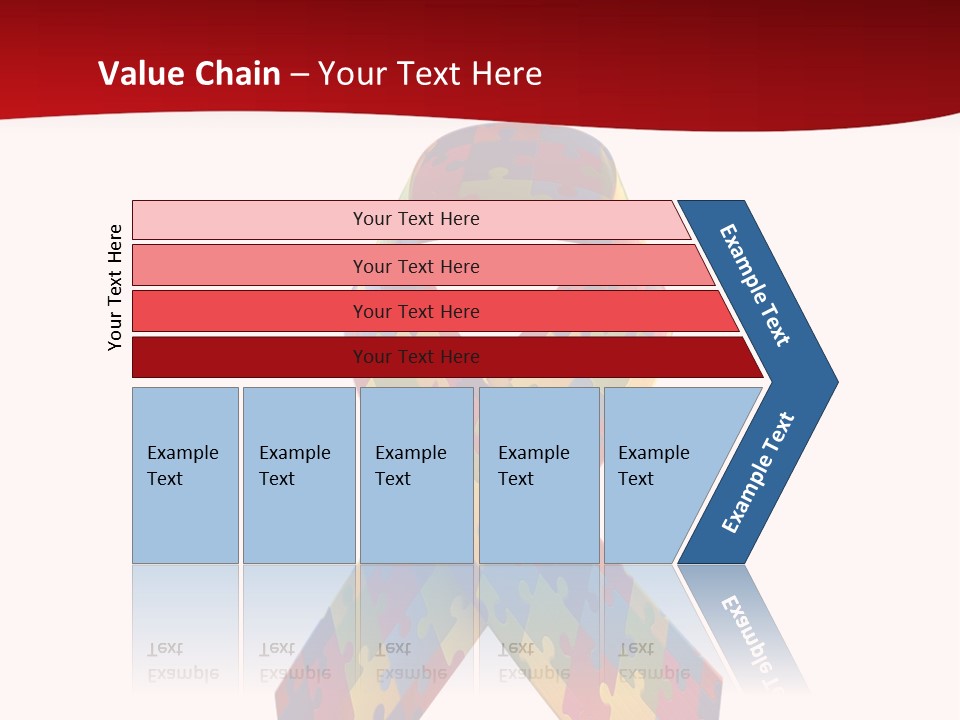 Clip Turquoise Graphic PowerPoint Template