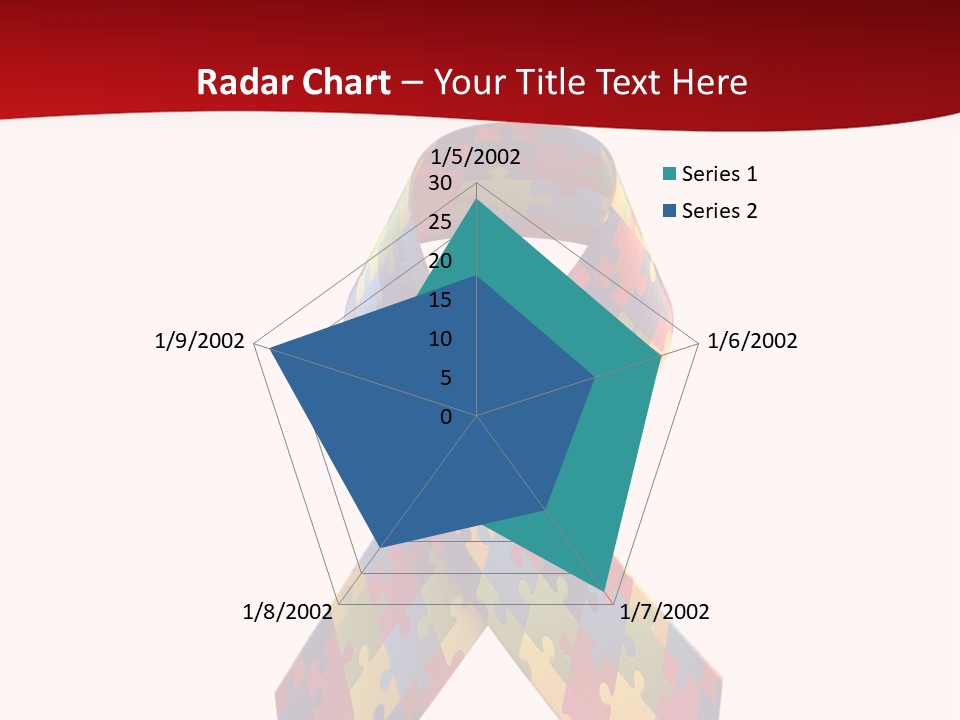 Clip Turquoise Graphic PowerPoint Template