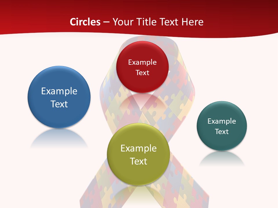 Clip Turquoise Graphic PowerPoint Template