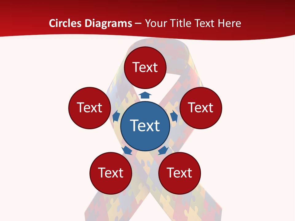 Clip Turquoise Graphic PowerPoint Template